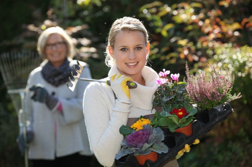 Local planting services creating greenery in Blackfriars